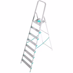 Scala in Alluminio 8 Gradini Ultraleggera per Uso Domestico portata 150kg - modello Libellula Questa Scala, realizzata in all ...