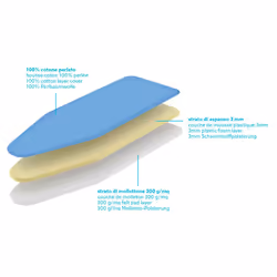 Colombo New Scal Perlate XL Copertura superiore dell'asse da stiro Cotone - Vista aggiuntiva 4
