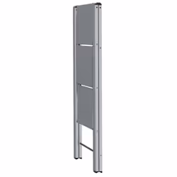 Colombo New Scal Leonardo 3 Scala pieghevole Grigio