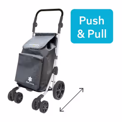 Colombo New Scal CRA006 borsa della spesa Grigio Borsa trolley