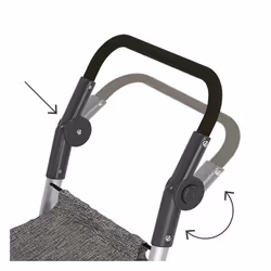 Colombo New Scal CRA006 borsa della spesa Grigio Borsa trolley