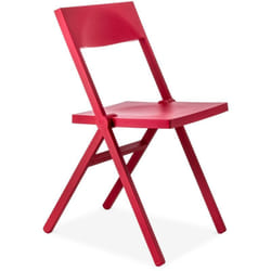 Alessi - ASPN3027 Piana Sedia, Fibra di Vetro/PP, Rosso, 52x46x90 cm