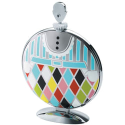 MW08 Fatman, Alzata Pieghevole di Design, Acciaio Decorato - Alessi