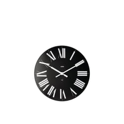 Alessi 12B orologio da parete e da tavolo Nero