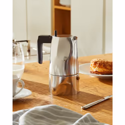 Alessi MT18/1 caffettiera manuale Moka Alluminio