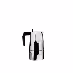 Alessi MT18/6, Moka, Alluminio, 120 mm, 85 mm, 130 mm