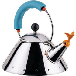 Alessi - 9093/1, Bollitore con fischietto