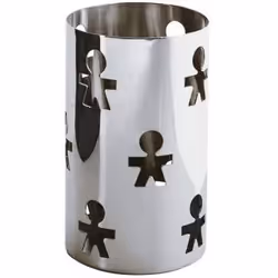 Alessi Girotondo, Rotondo, Acciaio inox, Acciaio inox, 90 mm, 90 mm, 150 mm