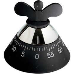 Alessi A09 B timer da cucina Nero
