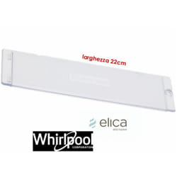 Plafoniera vetrino luce cappa Elica mille luci whirlpool 481944229711