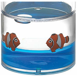 Gedy - Pyxis portaspazzolini bianco/blu