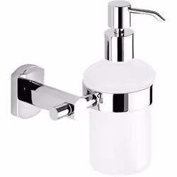 Dosasapone da muro EDERA PLUS Dosasapone con erogatore in metallo da muro in acciaio inox e Cromall EP81 Gedy serie EDERA PLU ...