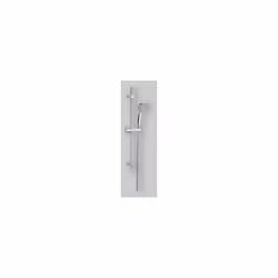Set doccia, doccetta 5 getti, asta saliscendi regolabile 60 cm ›19 mm, flessibile inox 150 cm doppia aggraffatura 1/2"x1/2" c ...