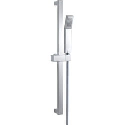 Gedy - G-Trendy 02, Doccetta 1 Getto, Soffione Finitura cromata, 2 Anni di Garanzia, Design r&s, Filtro Doccia antisabbia Incluso, Cromo, 66 x 12,5 x