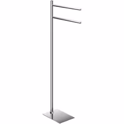 Piantana portasciugamani 2 bracci in acciaio inox cromato serie Trilly di Gedy Funzionalità, praticità e stile sono i cardini ...