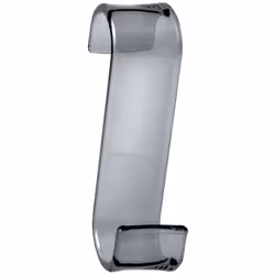 Appendino per termoarredi 3,2 x 6,7 x 11,7 cm in resina termoplastica antracite serie Merlino di Gedy Gli accessori con insta ...