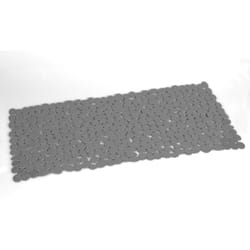 Tappeto Antiscivolo Vasca 35X70 Cm River Grigio