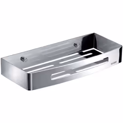 Griglia portaoggetti rettangolare per doccia in acciaio inox cromato linea Nerva di Gedy Gedy realizza oggetti belli da viver ...