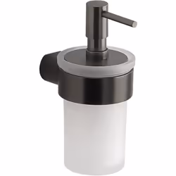 Dispenser Pirenei Il Dosasapone a muro di Gedy, serie Pirenei aggiunge un tocco di eleganza e funzionalità al tuo bagno moder ...