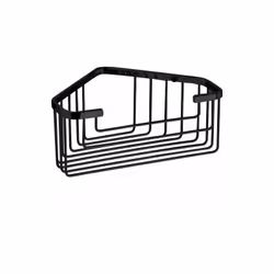 Art. 2483 in filo acciaio nero opaco. Dimensioni cm 20x15x8h