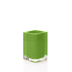 Gedy - Portaspazzolini d'appoggio in resina RA98 serie rainbow Verde Acido