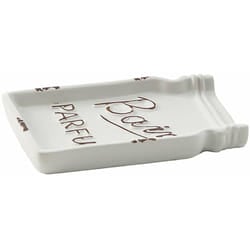 Gedy - Sapho Catherine - Portasaponetta da appoggio, bianco CT1102