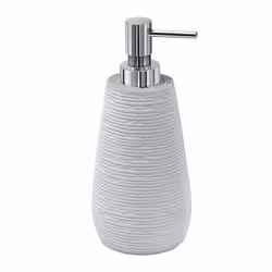 Dosasapone Gemini bianco. Realizzato in resina. Dimensioni: h 20,7 x l 8,6 x p 9,4 cm. Peso: 0,327 kg. Capacità: 420 ml. Anni ...