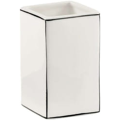 Gedy - Sapho Accessori bagno Vetro Lucrezia, bianco LC98