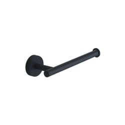 Gedy - Porta rotolo da parete in acciaio inox nero opaco modello eros dim. cm (lxpxh): 16x7,6x5 - nero opaco