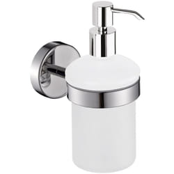 Gedy - Dosasapone da muro in acciaio inox aisi 304 5081 serie project Cromato