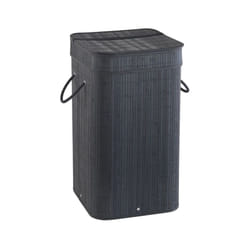 Gedy - Cesto portabiancheria con sacchetto estraibile serie Tatami TA38 Nero