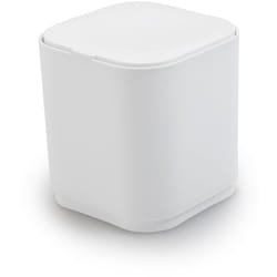 Gedy - Gettacarte 8 lt d'appoggio in plastica riciclata 6309 serie seventy Bianco