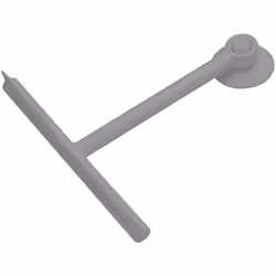 Ottimizza la pulizia del tuo bagno con il tergivetro da 22 cm, realizzato in resina termoplastica resistente. Questo accessor ...