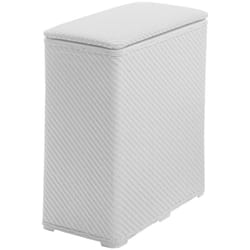 Cesta portabiancheria serie Ambrogio Gedy 2038 Bianco