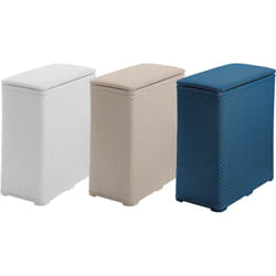 Gedy - Portabiancheria a scatola 'ambrogio' blu bagno