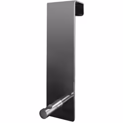 GEDY Appendiabiti da porta o mobiletto singolo cromato, Battente 40CM, Misure e peso prodotto: 11X3X4,6 CM & 0,034 KG, Append ...
