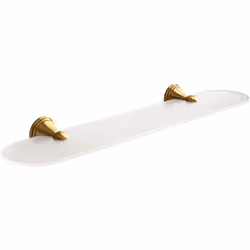 Mensola in vetro ROMANCE Mensola 60 cm in vetro temperato 7519-60 Gedy serie ROMANCE Bronzo Per arredare un bagno ci vuole po ...