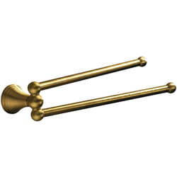 Gedy - Portasalviette linea Romance doppio braccio a snodo Bronzo