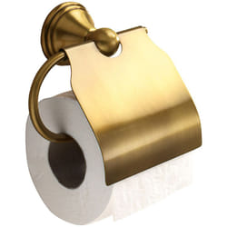 Gedy - Portarotolo a muro coperto serie Romance colore Bronzo