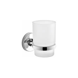Gedy - porta spazzolino cromato felce