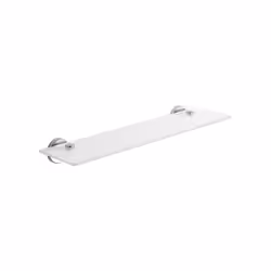 Mensola in vetro FELCE Mensola 55 cm in vetro temperato FE19-55 Gedy serie FELCE Cromato Per arredare un bagno ci vuole poco! ...