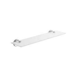 Gedy - Mensola 55 cm in vetro temperato FE19-55 serie felce Cromato