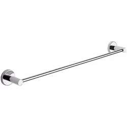 Portasalviette a muro 60 cm in acciaio inox e cromall serie Felce di Gedy Gli accessori bagno Gedy sono caratterizzati da mat ...