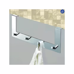 Realizzato in acciaio inox. finitura cromata