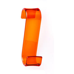 Gedy - Appendiabiti per termoarredo linea Merlino in termoplastica colore Arancione