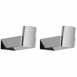Gedy 5527-130, Cromo, Ottone, Vetro, 28 mm, 50 mm, 30 mm, 2 pz