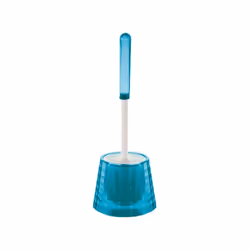 Gedy Portascopino Glady turchese, Scopino da bagno e supporto, Blu, G-GLADY, Moderno, 132 mm, 132 mm