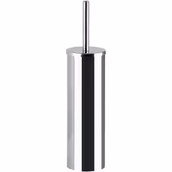 Portascopino d'appoggio in acciaio inox con setole misto a resine termoplastiche linea Felce di Gedy Funzionalità, praticità ...