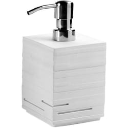 Dosasapone quadrotto bianco