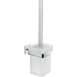 Gedy - Elba porta scopino wc cromato a parete con ciuffo in setole codice prod: 0000A0331300003